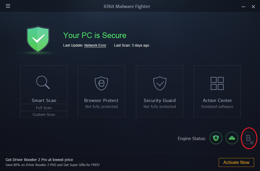 IObit Malware Fighter 10.3.0.1077 download the last version for windows