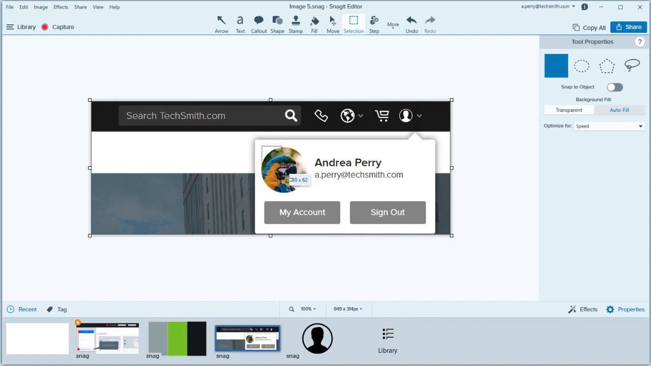 download the new version for windows TechSmith SnagIt 2023.1.0.26671