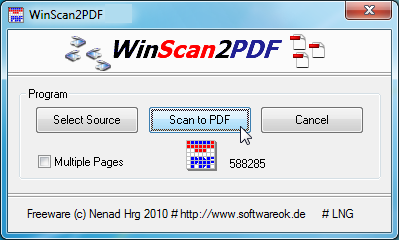 WinScan2PDF 8.66 download the new version for ipod