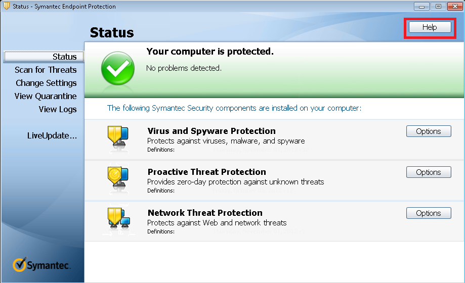uninstall symantec endpoint protection tool